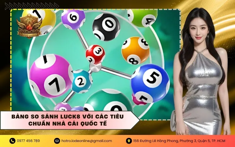 Bảng so sánh Luck8 với các tiêu chuẩn nhà cái quốc tế