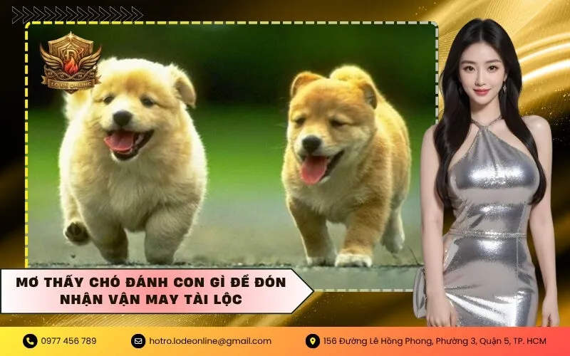 Mơ thấy chó đánh con gì để đón nhận vận may tài lộc