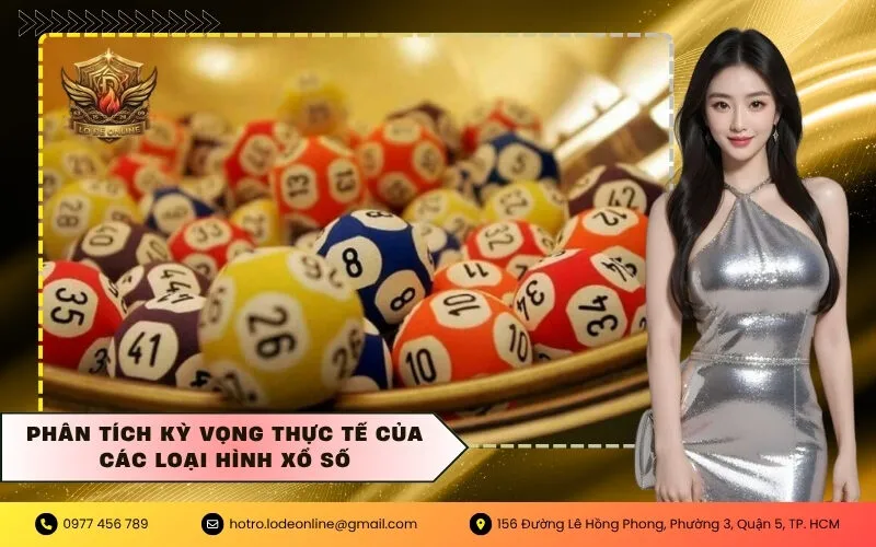 Phân tích kỳ vọng thực tế của các loại hình xổ số