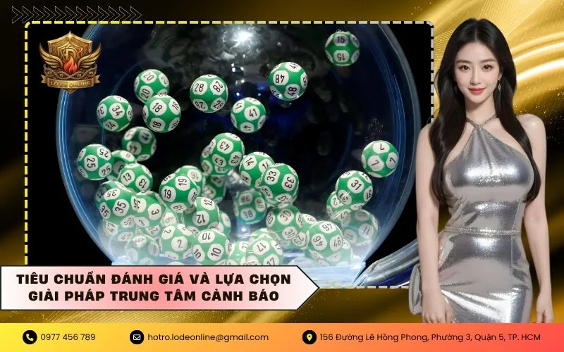 Tiêu chuẩn đánh giá và lựa chọn giải pháp trung tâm cảnh báo